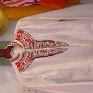 Chico's women's Bling Suit Jacket Authentic Chicos size 1